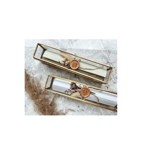 Luxueuse boîte de défilement en verre métallique d'inspiration victorienne avec un savoir-faire de haute qualité pour les intérieurs classiques et modernes - Product Image 4