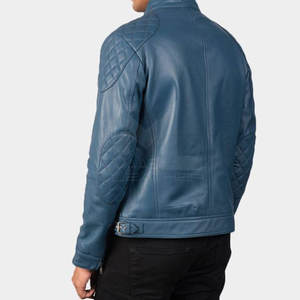 Venta caliente Durable Hombres Ropa Chaqueta de invierno de cuero para hombres Nueva moda Chaquetas de cuero a prueba de viento para hombres - Product Image 4