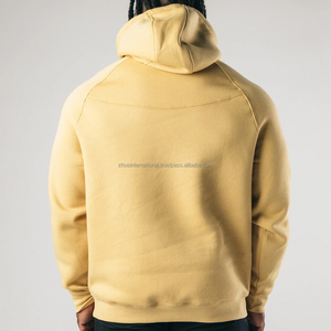 Sweat à capuche unisexe de haute qualité, coupe régulière, performance hivernale, 55% coton, 45% polyester, pull, en vrac, surdimensionné, uni - Product Image 4