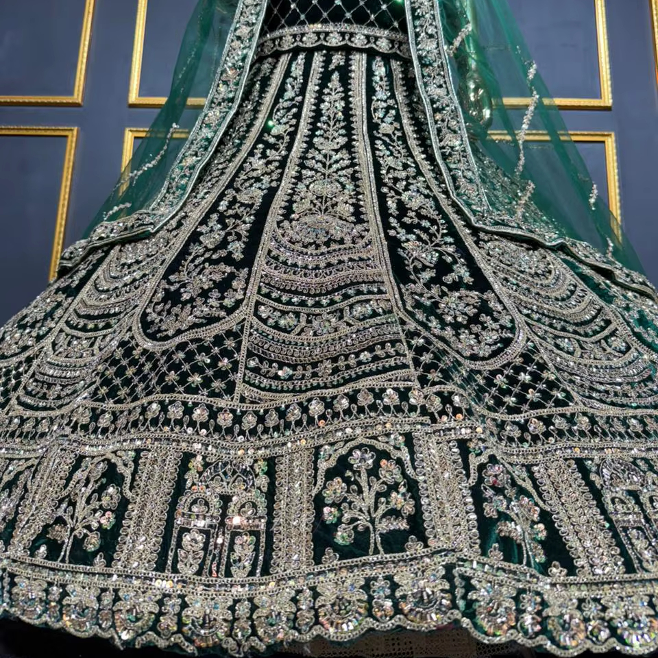 Authentic Styles with muslim bridal lehengas for Global Buyers
