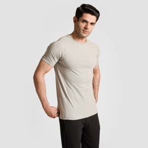 เสื้อยืดออกกำลังกาย Apex สีเทาอ่อน แฟชั่น ระบายอากาศได้ดี พร้อมลายพิมพ์ดีไซน์พิเศษ ผ่านเทคนิคการซักแบบพิเศษ เหมาะสำหรับการออกกำลังกาย - Product Image 3