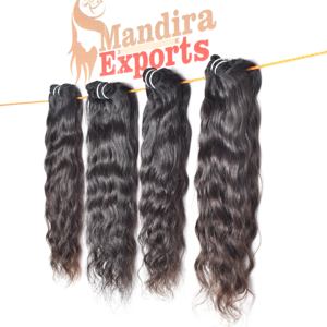 Extensions de cheveux humains Remy indiens 100 % naturels, ondulés crépus, de 10 à 32 pouces, alignés sur les cuticules, double trame machine, transparents, vente en gros - Product Image 3
