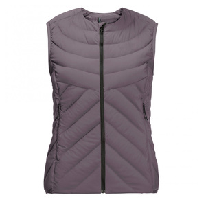 Meilleur prix hiver chaud vers le bas remplissage gilet bouffant veste femmes équestre O cou bouffant utilitaire gilet sans manches grande taille gilet - Product Image 4