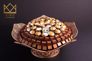 Ventes en gros de bols à salade en aluminium poli doré jetables, écologiques, sans danger pour le contact alimentaire, couleur et taille personnalisées - Product Image 3