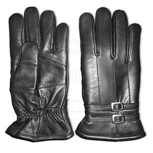 <b>Men's</b> Winter <b>Gloves</b> Durable <b>Leather</b> with Warm Lining - Product Image 6