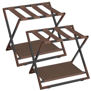 Portaequipajes de acero inoxidable resistente al óxido para hoteles construidos para soportar ambientes húmedos y uso diario - Product Image 3