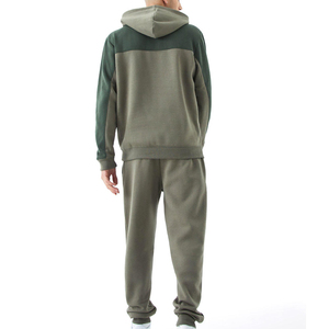 Survêtement de football Survêtements pour hommes Logo personnalisé Tech Fleece Zip Plain Hoodie & Joggers Survêtements 2 pièces Ensemble - Product Image 5