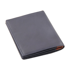 Portefeuille fin en cuir véritable pour homme GENTS GARB avec fermeture personnalisée, poche avant, rangement durable pour argent/cartes - Product Image 3