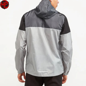 Veste coupe-vent de sport adulte enfants garçons imperméable pour la randonnée veste coupe-vent à capuche grande taille respirant - Product Image 6