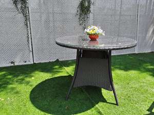 Juego de banco para exteriores, silla, asiento, mesa de comedor, parque de cerveza, mesa de pícnic y Banco, calle, acero personalizado, Aluminio - Product Image 4