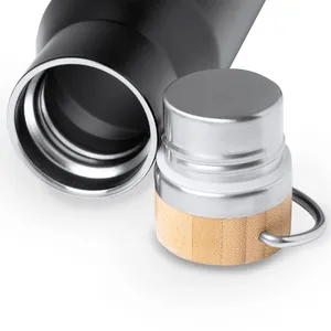 Borraccia Termica Riciclata Hebe: Gadget Promozionale Sostenibile per Bevande - Product Image 4