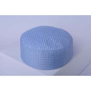 หมวกสวดมนต์ผ้าฝ้ายย้อมเส้นด้ายลายเรขาคณิตสำหรับผู้ชาย รุ่น 0031 มี 8 สีสันสดใสสำหรับทุกฤดูกาล - Product Image 5