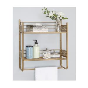 Nouveau design de support de salle de bain couleur or fait à la main forme et taille personnalisées support de salle de bain par Home Arts - Product Image 3