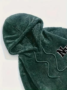 Venta caliente 100% Sudaderas con capucha de lana de algodón con mangas largas Colección de invierno Básicos en mezcla de algodón de la mejor calidad - Product Image 3