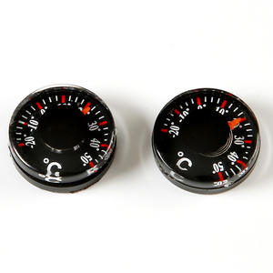 20mm Rodada Outdoor Camping Aventura Montanhismo Viagens Deserto Sobrevivência Celsius Termômetro Indoor Universal <span class=keywords><strong>Pointer</strong></span> Tipo - Product Image 1