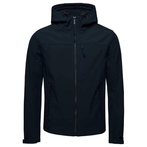 Veste Softshell à capuche pour homme avec fermeture à glissière et protection UV conçue pour une durabilité accrue du tissu, adaptée aux amateurs de sports de plein air - Product Image 4
