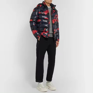 Veste matelassée à capuche surdimensionnée en toile épaisse pour homme, nouvelle veste à bulles pour l'hiver - Product Image 5