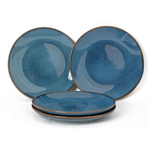 จานพาสต้าเซรามิกเคลือบเงาสีเขียวหยกอุปกรณ์ทำจากโลหะเคลือบเซรามิกสโตนแวร์สำหรับพาสต้าและชามแมกกี้ปลอดภัยสำหรับไมโครเวฟ - Product Image 5