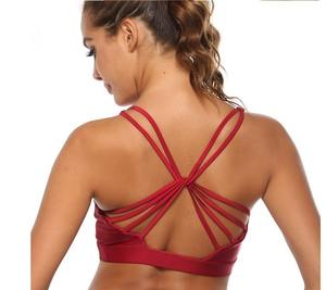 Soutien-gorge de sport Mode sportive Soutien-gorge de yoga de haute qualité Soutien-gorge de sport à impact élevé avec logo personnalisé - Product Image 6