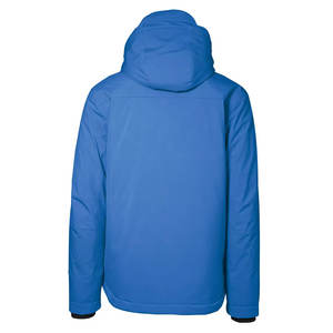 Chaqueta Softshell de poliéster de alta calidad para hombres, venta al por mayor, capucha impermeable, bolsillos con múltiples cremalleras, chaqueta blanda de invierno - Product Image 4