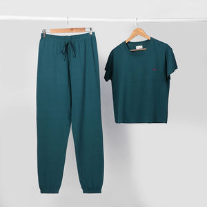 Ensemble de sommeil et salon vert chasseur - Product Image 1