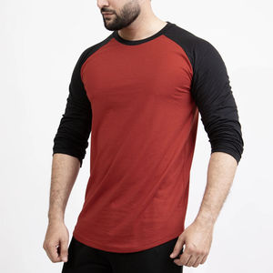 Camiseta Deportiva de Manga Larga para Hombre, Más Vendida, Talla Personalizada, 100% Algodón, Secado Rápido, Ecológica, Transpirable, Ligera, Nueva - Product Image 2