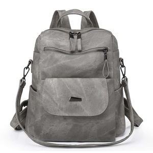 XINGYONZHE Softback <b>Backpack</b> 20-37L Nylon Waterproof Unisex Daily Use Zipper Closure Arcuate Shoulder Strap - Product Image 1