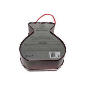 Durable Tinplate <b>Bag</b>-shaped Christmas Metal Cans with Screw Cap Reusable Storage <b>for</b> <b>Tea</b> Candies & Craft Party Favors - Product Image 3
