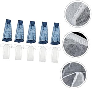 100 PCS Disposable Panties for Women Spa T <b>Thong</b> Underwear Tanning Wraps, Individually Wrapped <b>Black</b> Blue White - Product Image 5