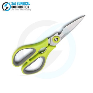 Ciseaux utilitaires de luxe Lames enduites de titane Poignée taillée en diamant pour des performances et une durabilité haut de gamme - Product Image 2