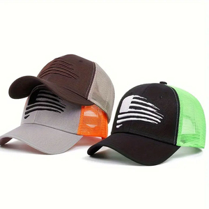 Gorras de camionero de estilo liso con precio al por mayor, gorras de camionero con logotipo personalizado de alta calidad para adultos - Product Image 2