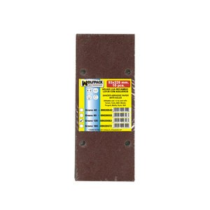 Ricambio Lija con Velcro 93x228 mm. Con Fori Grana 120 (10 Pezzi) - Product Image 4