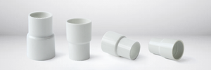 Acople reductor de conductos de PVC de COLOR blanco, producto usado para conductos rígidos de PVC, bajo estándar BS EN 4607, gran oferta - Product Image 3