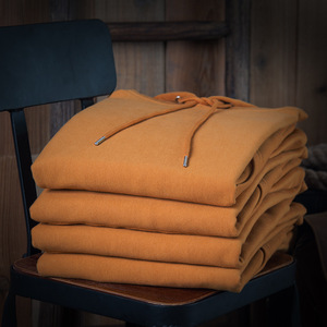 Alta calidad 460gsm 100% algodón polar Unisex hombres en blanco personalizable Logo Sudadera con capucha - Product Image 3