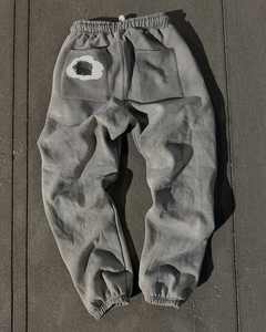 Survêtements d'hiver décontractés en molleton imprimé, zippés, à capuche, teints en pièce, délavés à l'acide, 100 % coton, grande taille, personnalisés - Product Image 4