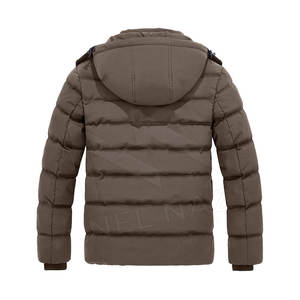 Manteau décontracté pour homme, style streetwear, chaud, nouvelle mode d'hiver, veste matelassée coupe-vent, imperméable, à capuche, style urbain - Product Image 2