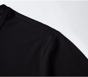 Venta al por mayor nuevo diseño de diamantes de imitación camisetas para hombres Streetwear moda impresa camisetas hombres diseño personalizado diamantes de imitación camisetas - Product Image 5