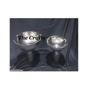 Cuenco de servicio de color plateado de metal a granel, cuenco de chocolates de tamaño y forma personalizados para uso doméstico en utensilios de cocina - Product Image 5