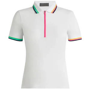 OEM <b>Women</b> Breathable <b>Polo</b> <b>Shirts</b> With Summer wear Custom Logo Fashion Ladies short Sleeve <b>Polo</b> <b>Shirts</b> - Product Image 1
