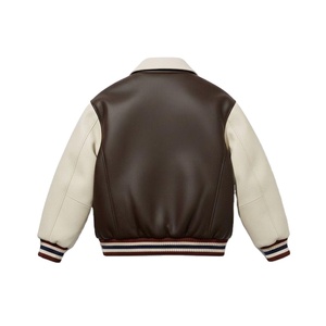 Chaqueta Bomber Deportiva Varsity con Cremallera y Bordado de Leopardo Camuflado, Estilo H-line Miami, con Logo B, para Invierno - Product Image 2