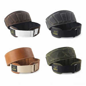 Ceinture de levage professionnelle en EVA respirante avec fermeture auto-agrippante, soutien ergonomique du dos, légère, idéale pour la gym, les squats, les soulevés de terre et le fitness - Product Image 2