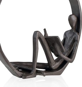 Escultura de nueva llegada de elegancia moderna: pieza de arte abstracto de gran venta para una decoración elegante del hogar, acento ideal para sala de estar y jardín - Product Image 2
