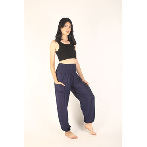 Napat Clothing Comfy Bohemian <b>Harem</b> <b>Pants</b> with Pocket Versatile Casual Wear for <b>Yoga</b> and Everyday PP0004-02 - Product Image 2