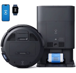 Aspiradora robótica profesional todo en uno y fregona giratoria – Serie Elite con estación de autovaciado y lavado de fregonas - Product Image 4