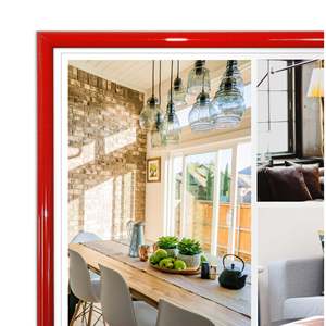 Red Plastic <b>Poster</b> Frame 61 X 91.5 cm - Product Image 2