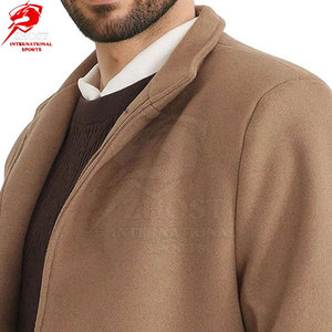Service OEM – Manteaux en laine pour hommes, très demandés, mélange de laine de qualité supérieure, doublure intérieure chaude, design moderne et ajusté pour l'hiver - Product Image 6