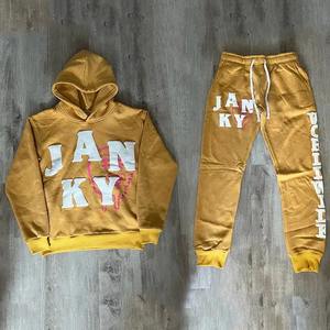 Nouveauté Automne 2025 – Sweats à Capuche Homme Oversize en Polaire Épaisse 350 GSM, 100% Polyester/Coton, Grammage Lourd, Couleur Unie - Product Image 5