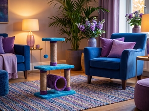 อมิสตาร์ รอยัล ลอฟท์ – คอนโดแมวหลายชั้นสุดหรู ทันสมัย พร้อมเสาข่วนทำจากปอกระเจาคุณภาพพรีเมียม บ้านหลอดนุ่มสบาย และแท่นวาง - Product Image 3