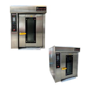 Horno de pan de panadería de buena calidad, 8 bandejas, soporte técnico de vídeo, nueva máquina de panadería, fabricante de horno rotatorio Altuntop Trolley - Product Image 1