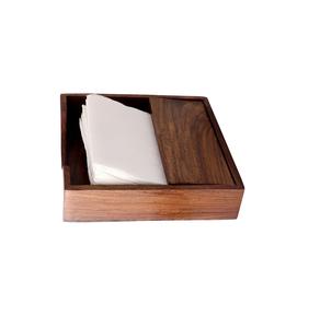 Porte-serviettes de qualité standard et boîte à mouchoirs carrée cuisine Rectangle en bois bambou pour Restaurant Bar - Product Image 1